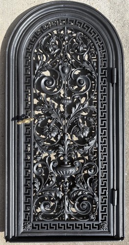 Antica porta stufa maiolica - porta,