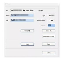 Logiciel EDC16 eeprom calc VAG