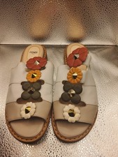 sandali fendi florsk, pelle