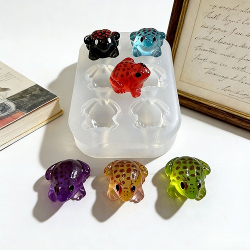 Cute little frog epoxy mold - little,