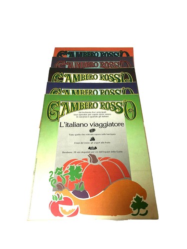 Gambero rosso lotto 5 numeri - -,