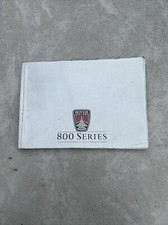 ROVER 800 OWNERS INSTRUCTION