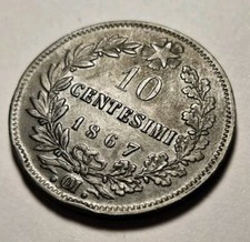 10 CENTESIMI 1867 ZECCA DI
