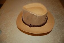 Cappello estivo, beige, tg 57,usato