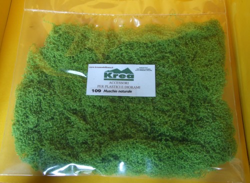 Muschio naturale per plastico - ,