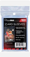 100 Sleeves Ultra Pro Per Carte Pokemon - Yu-Gi-Oh - Magic - PSA - PCA