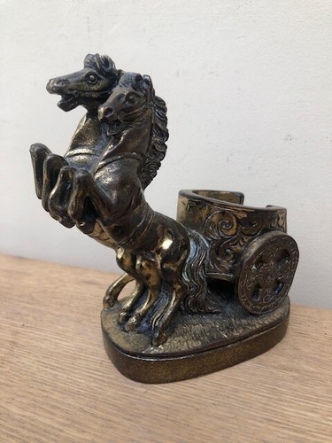 Carro cavallo metallo - carro,