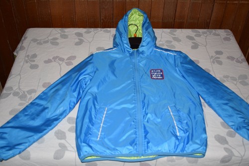 Giubbotto benetton azzurro - giubbotto,