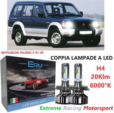 MITSUBISHI PAJERO II 91-00 LAMPADE BILED WHITE 6000°K H4 12V 20KLM CANBUS NO ERR