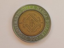 Moneta Da 500 Lire Centenario