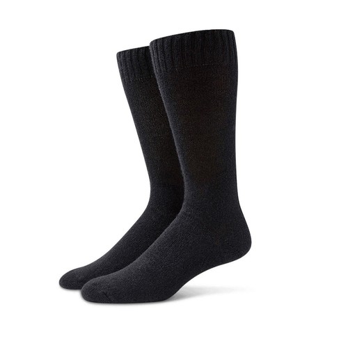 Calze crew cashmere grigio - calze,