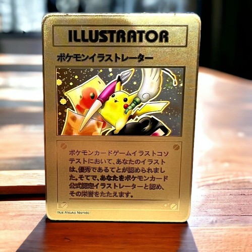 Carta pokémon illustratore - carta,