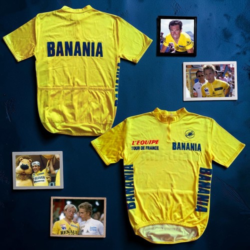 Rara maglia ciclismo gialla - maglia,