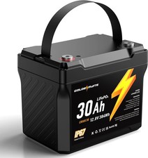 Goldenmate 12V 30Ah LiFePO4