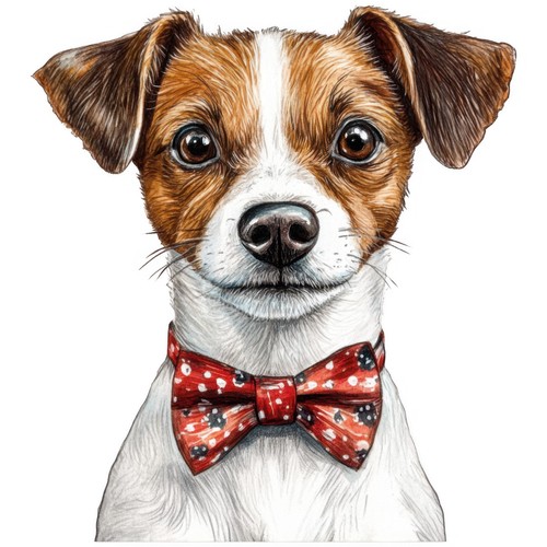 Adesivi jack russell terrier - russell,