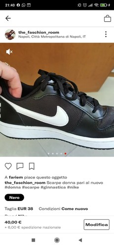 Scarpe donna nike nere - scarpe,