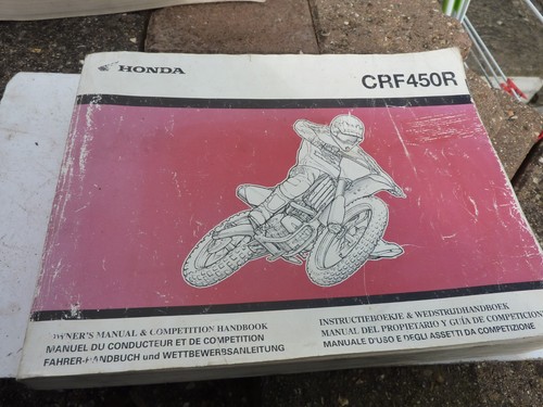 Honda crf450r manuale officina - honda,