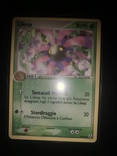 Carta pokemon lileep 92 ex - carta,