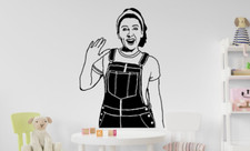 Adesivo da parete regalo