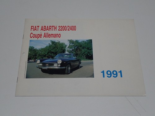 Fiat abarth 2200 2400 coupe - abarth, 2200/2400