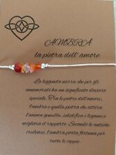 Braccialetto Pietra Dura Ambra