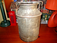Porta latte d'epoca alluminio fine 800 inizio 900(contenitore-bidoncino) 3 litri