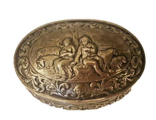 Argento 800 antico cofanetto - argento,