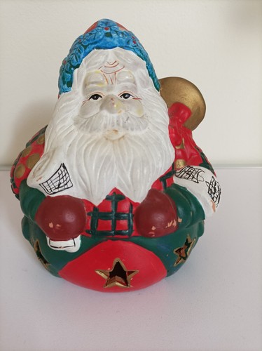 Babbo natale lanterna porta - natale,