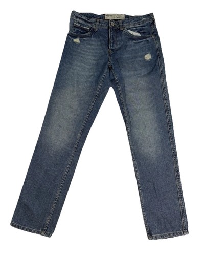 Jeans burton uomo - blu, lavaggio