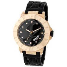 Orologio donna acciaio rosÃ¨ gold nero Gattinoni Gyrus MG3979-2