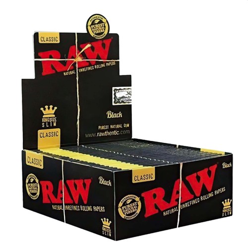 Cartine raw classic nere - cartine,