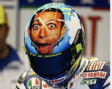 casco AGV Valentino Rossi serie limitata MUGELLO 2008 autografato nuovo e sacca