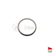 Lunetta ghiera acciaio inox lucida zigrinata adatta a Rolex Datejust Lady 26 mm