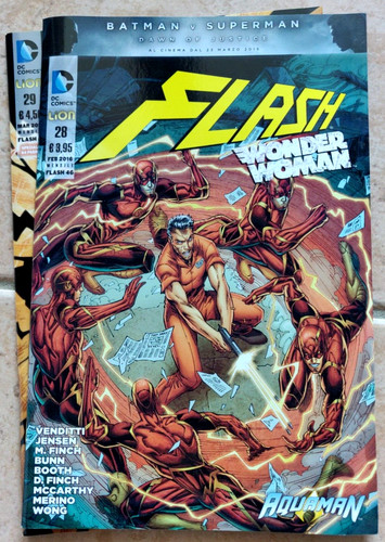 Serie comics flash wonder - dc,