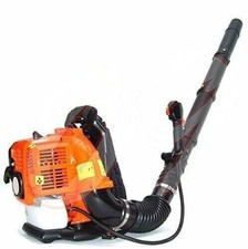 Soffiatore a scoppio 52 CC per foglie a spalla zaino Miscela al 2 %