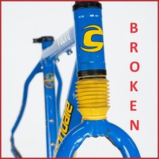 SET TELAIO CANNONDALE CAAD5 VOLVO VINTAGE MTB MOUNTAIN BIKE BICICLETTA VECCHIA