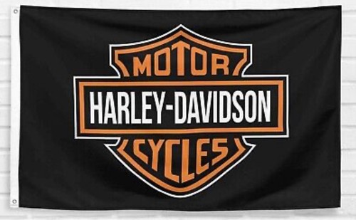 Bandiera harley davidson - harley,
