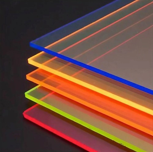 Foglio neon plastica - foglio,