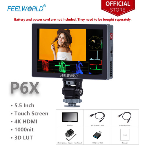 Feelworld p6x pollici - p6x,