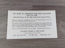 1940 Washington DC Pubblicità