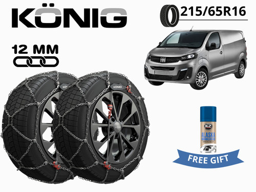 Catene neve konig 12mm xg12pro - neve,