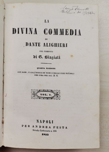 Dante alighieri divina - "la,