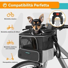 Cestino anteriore bici per - bici,