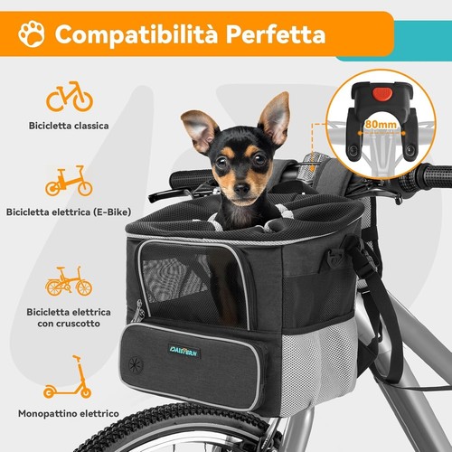 Cestino anteriore bici per - cestino,