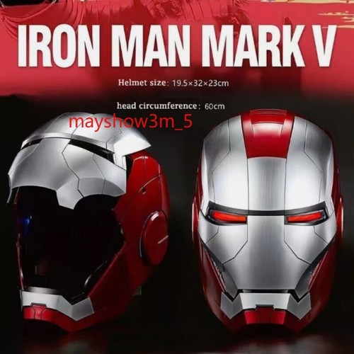 Casco iron man mk5 1 - casco, 1:1