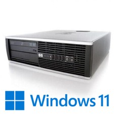 WINDOWS 11 PC FISSO DESKTOP HP COMPAQ COMPUTER RICONDIZIONATO INTEL ECONOMICO HD