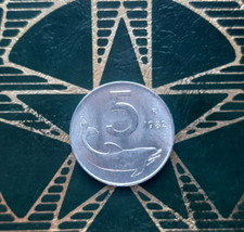($)  5 Lire 1982 (Delfino) -