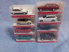 HERPA AUTO scala 1:87 SET VARIE MARCHE AUTO x PLASTICI e DIORAMI