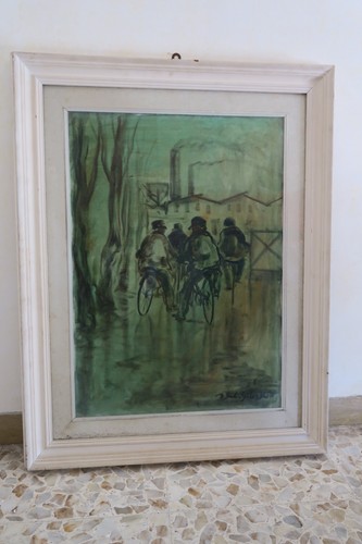 Quadro olio tela grande - tela,