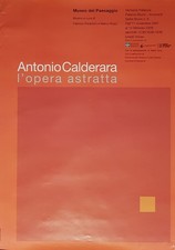 Manifesto Antonio Calderara "L'opera astratta" / anno 2007